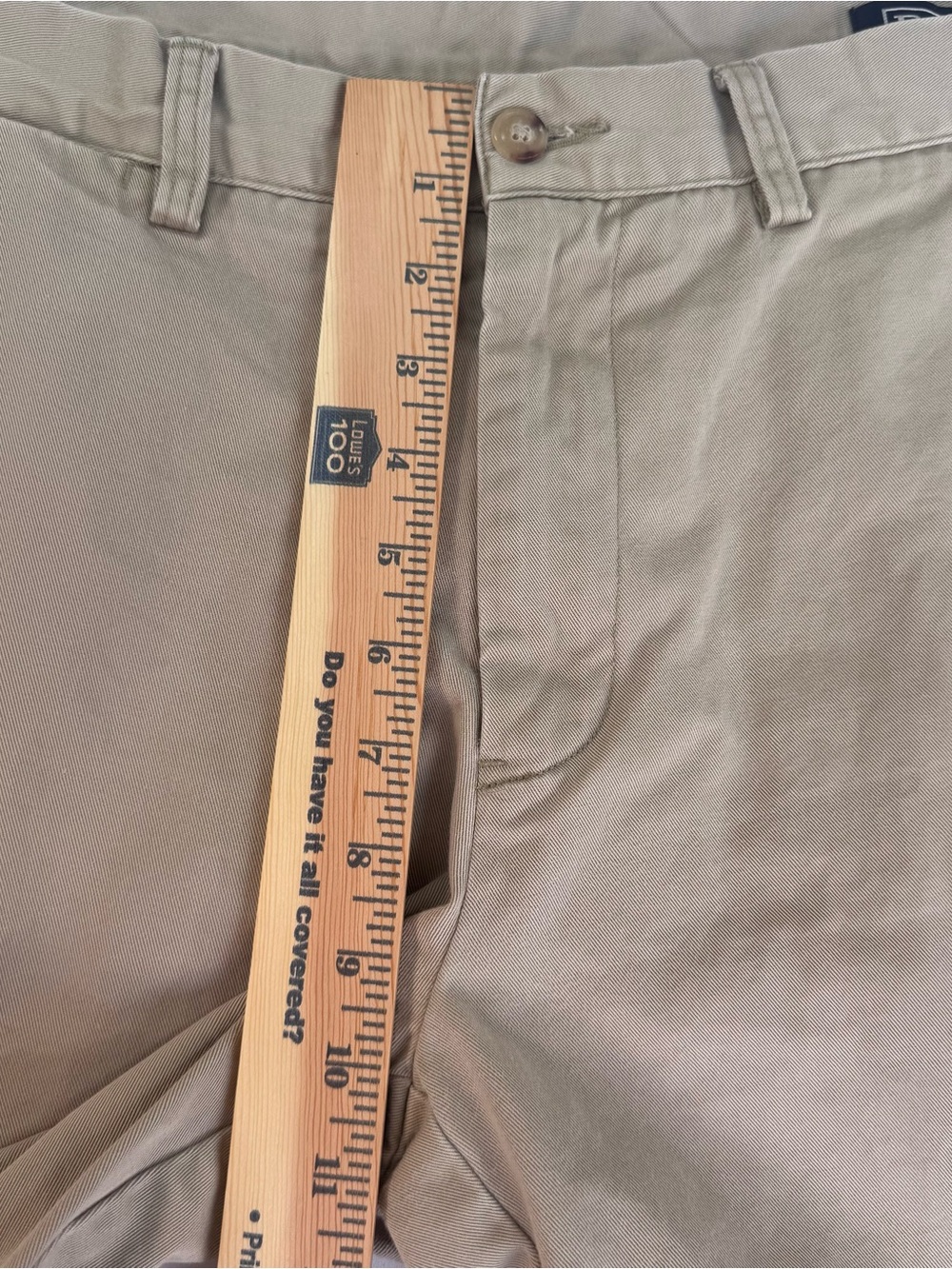 POLO RALPH LAUREN Men’s Cotton Chinos, Classic Fit, Casual, Khaki/Beige, 34W 9I - Picture 11 of 13